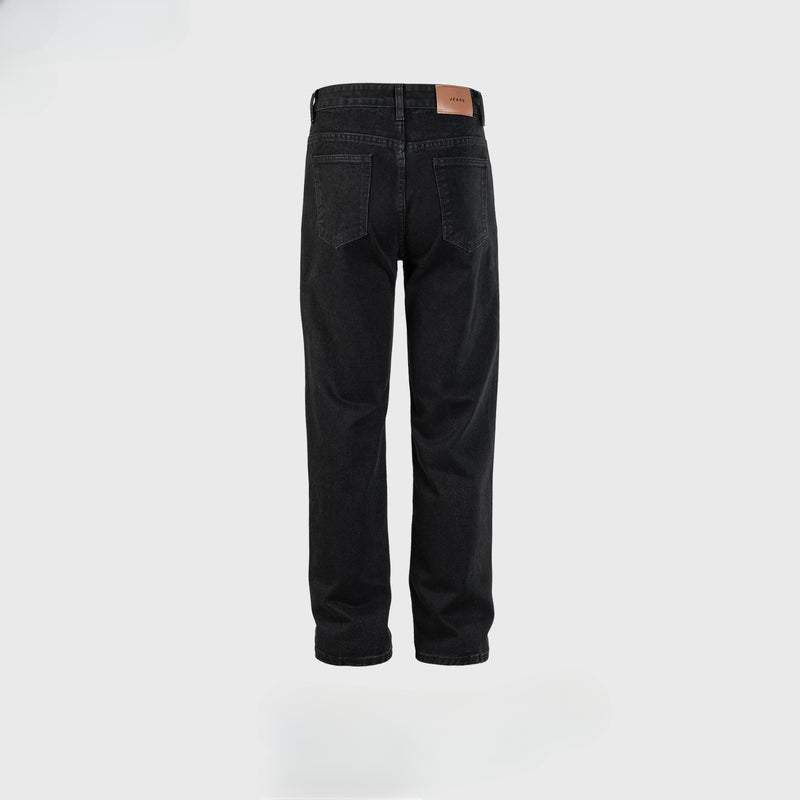 MIJKO Men Vintage Pants MIJKO Women's Clothing Men's Spring and Summer Washed Straight Pants Slim-Fit Jeans