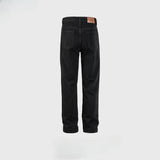 MIJKO Men Vintage Pants MIJKO Women's Clothing Men's Spring and Summer Washed Straight Pants Slim-Fit Jeans