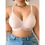 Full figure bra seamless women's push up
