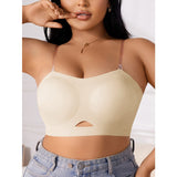 Full figure bra push-up seamless bubble wrapnon-slip