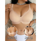 Full figure bra soft support push up
