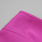 Women Evening Dress Bow Hollow Backless Slit Formal Dress