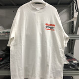 Vetements T Shirts VTM Werther Cute Red Signature Logo Short Sleeve T-shirt
