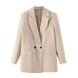 Women Suits Spring and Autumn Two-Button Suit Jacket