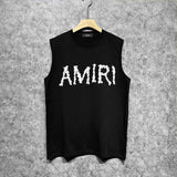 Amiri tank top mist star printing