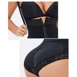 Shapewear Bodysuit High Waist Half Hip Wrap Abdomen