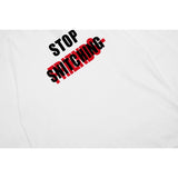 Vlone Sweatshirts Autumn and Winter Big V Letter Round