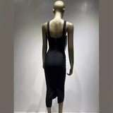 Women Dresses Bandage Dress Tassels Party Dress Skirt (Ont0408)