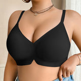 Full figure bra seamless women's push up