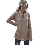 Women Knitted Sweater Autumn Women's Long Sleeve