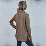 Women Knitted Sweater Autumn Women's Long Sleeve
