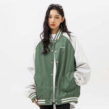 Unisex Hoodie Autumn Embroidery Baseball Jacket
