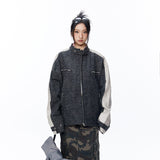 Unisex Jacket Fall Contrast Color Jacket