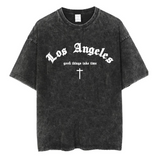 Gothic Brooklyn Tshirt Vintage Y2k T-Shirts Letter Print