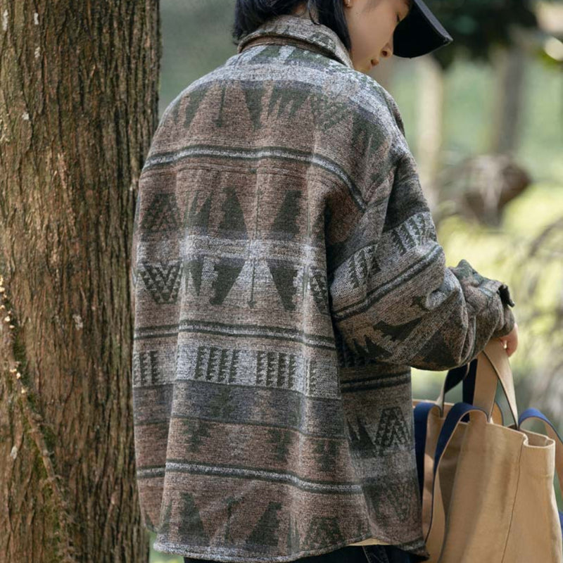Unisex Shirts Autumn Vintage Coat