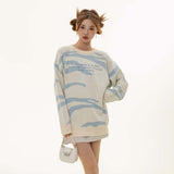 Unisex Sweater Autumn Jacquard Embroidered Full-Color Sweater