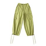 Women Sweatpants Retro Hip Hop Overalls I Loose Casual Pants