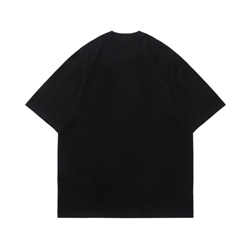 Drew house tshirt r d@ew heart cartoon print crew neck pullover short sleeve wholesale single piece
