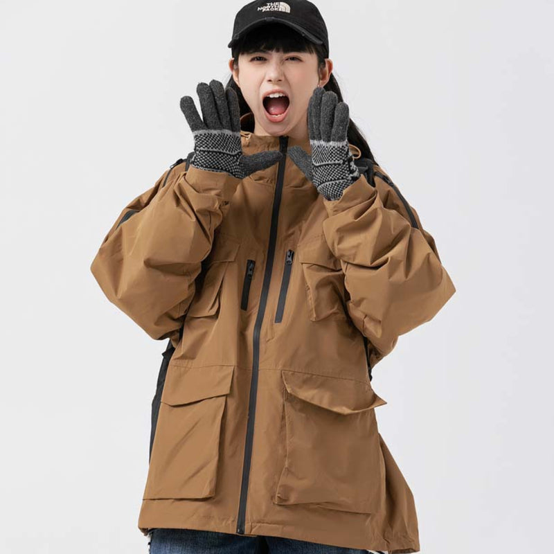 Unisex Jacket Autumn Workwear with Pocket Jacket
