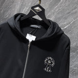 Chh Chrome Hearts Hoodie Casual Hooded Sweater Zip Jacket