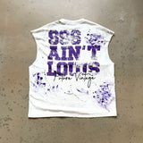 saint m t shirts s.m street graffiti style tank top pullover vest