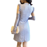 Women Maxi Dress 2023 Autumn and Winter Sexy Lace Sheath Dress