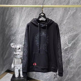 Chh Chrome Hearts Hoodie autumn and winter horseshoe red mouth print hooded sweater men