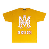 Amiri T Shirts Printed Trendy Pure Cotton