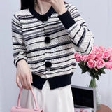 Women Knitwear Autumn and Winter Sweater Loose Knitted Cardigan