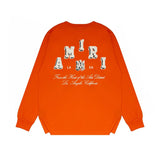 Amiri Long Sleeved Shirt Printed Trendy Pure Cotton