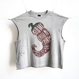 saint m t shirts s.m. red chili band limited edition pullover casual tank top