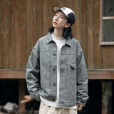 Unisex Shirts Autumn Pocket Bag Cover Jacket