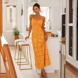 Women Dresses Spring and Summer Sexy Slim Fit V-neck Brace (Jkw0408)