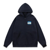 Vetements Hoodie Vtm Signature Hello Zipper Hoodie
