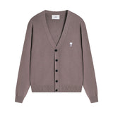 Heavy weight! amiarauneiflove high weight v neckknittingoutwearfall and wintercouplecardigan woolen clothes
