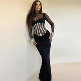 Women Dresses Autumn and Winter Long Sleeve Bandage Dress Party Dress (Ont0408)