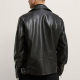 Men Motorcycle Jacket Spring Faux Leather Motorcycle Jacket Jacket 3427/400