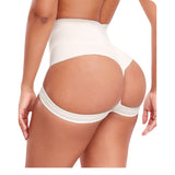 Butt lifter tummy control button shaping pants