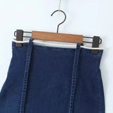 Women Skirt Summer Sexy Split Denim Skirt Sexy Dress
