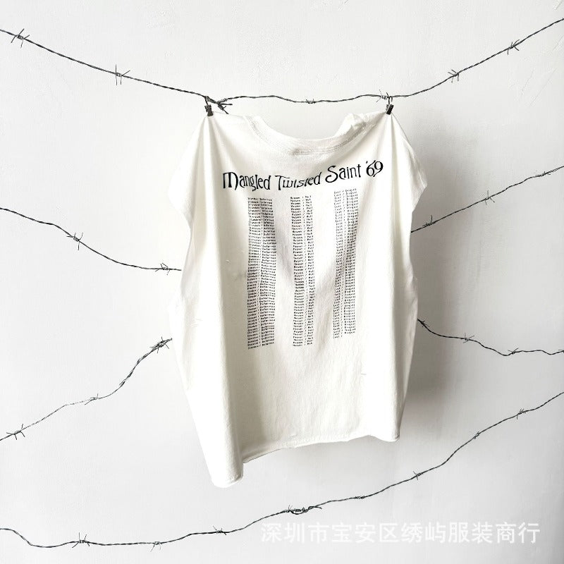 saint m t shirts s.m. "weird reality" limited edition pullover casual tank top