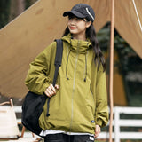 Unisex Hoodie Autumn Outdoor Work Clothes Hooded Jacket