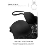 Shapewear Bodysuit Lace Suspender Tie