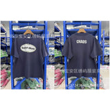 saint m t shirts s.m cartoon print crew neck pullover short sleeve top