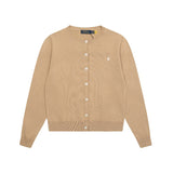 Rl ralph lauren sweet autumn/winter wool cardigan - single-breasted macaron color knit crewneck