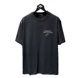 Ch hip-hop t shirts chheavy industry horseshoe sanskrit logo hand-worn short-sleeved loosecasualpure cotton american style