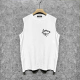 Amiri tank top california hollywood letterprinting