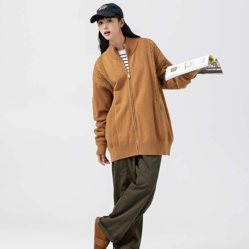 Unisex Jacket Autumn Pullover Thickened Knitwear