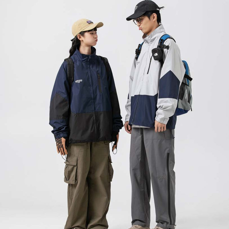 Unisex Jacket Autumn Stand Collar Sports Jacket