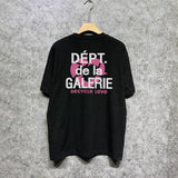 Gallery Dept T Shirt Retro Printed Loose Short-Sleeved Shirt