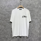Amiri t shirts gypsophila printing short sleeve